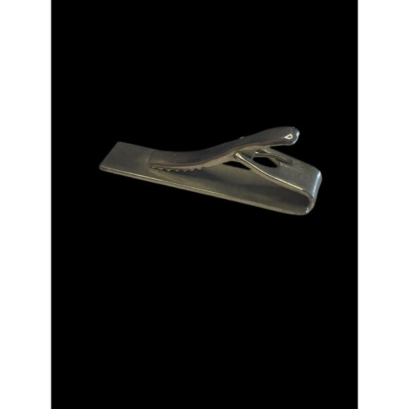 Men's Silver Tone Freemason Masonic Hat and Gavel Tie Clip Vintage - Picture 5 of 6